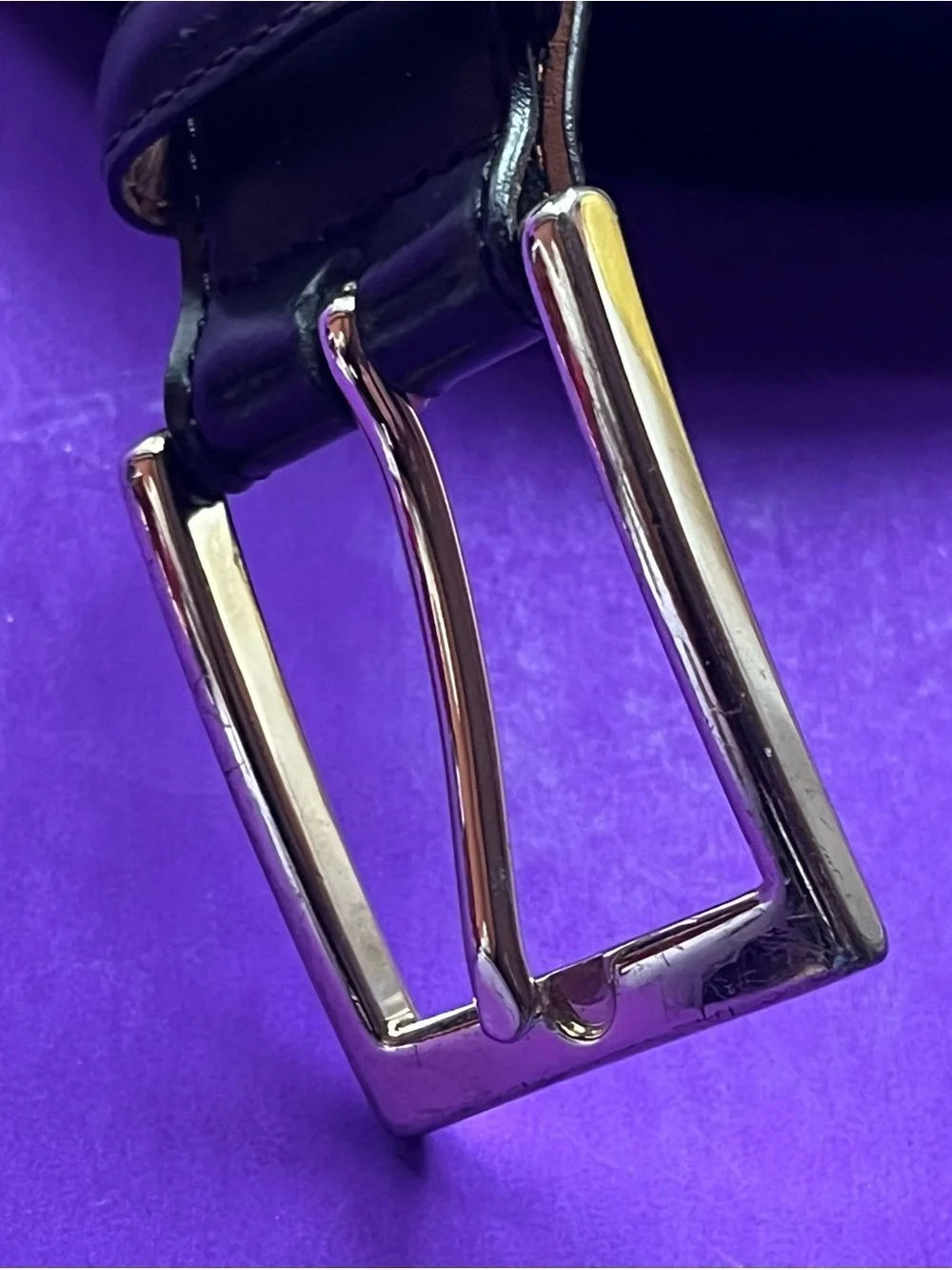 Brooks Brothers Italian Made Leather Belt - AS IS